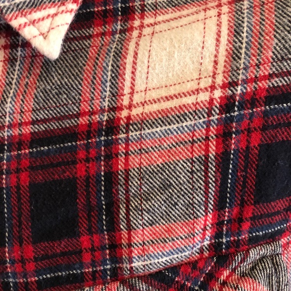 Flannel Button-Up Men’s Long Sleeve Shirt Size S - Picture 4 of 9